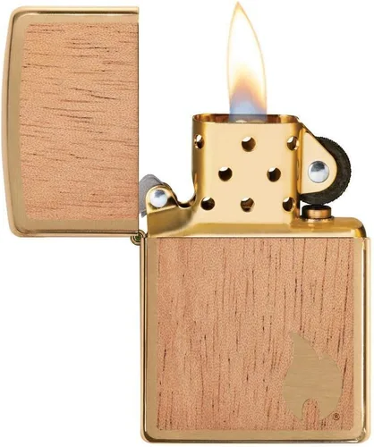 Miniatura 3 de Zippo WOODCHUCK USA Encendedores Latón