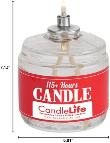 Miniatura 2 de CandleLife velas de emergencia, hasta 115 horas de duración
