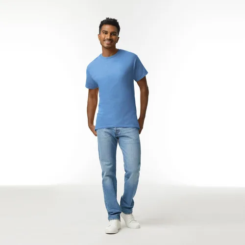 Miniatura 6 de Gildan Ultra Cotton - Camiseta de algodón para hombre, estilo G2000, multipack, Carolina Blue (paquete de 2), 3XL