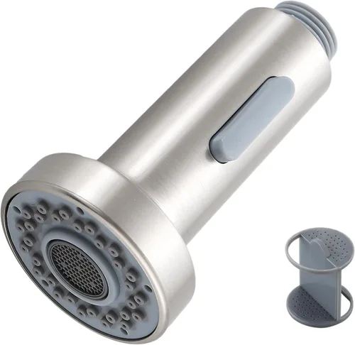 Miniatura 11 de Reemplazo de cabezal de llave de cocina G 1/2 rosca macho, accesorio de rociador extraíble para fregadero de cocina, níquel cepillado