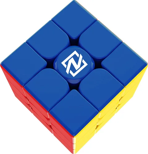 Goliath NexCube 3x3 Classic - Cubo de velocidad sin calcomanías - Tecnología súper suave que desbloquea súper velocidad para romper récords! -