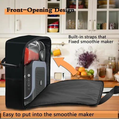 Miniatura 4 de Bolsa de transporte para máquina Ninja SLUSHi Slushie, portátil para exteriores, fabricante de bebidas congeladas, bolsa de viaje, diseño