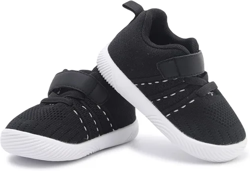 Miniatura 7 de iSusuJo Zapatos de bebé para niño y niña, zapatos para caminar sin cordones para bebés, zapatos para primeros pasos, 6, 9, 12, 15, 18, 24 meses
