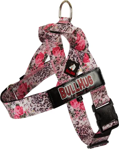 Miniatura 55 de BULLHUG Arnés ajustable para perro, sin tirones, sin estrangulamiento, para bulldogs ingleses, bulldogs franceses, pugs y razas de pecho ancho
