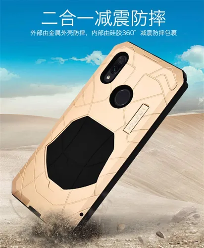 Miniatura 6 de DAYJOY Funda de aluminio compatible con Xiaomi Redmi Note 7/7 Pro, material de metal de alta calidad + silicona, a prueba de golpes, a prueba