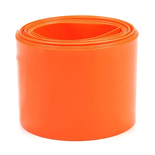 Miniatura 8 de Aicosineg 20 tubos termorretráctiles de batería de 2.83 pulgadas de longitud, 1.18 pulgadas de ancho de aplanamiento, aislamiento térmico de PVC