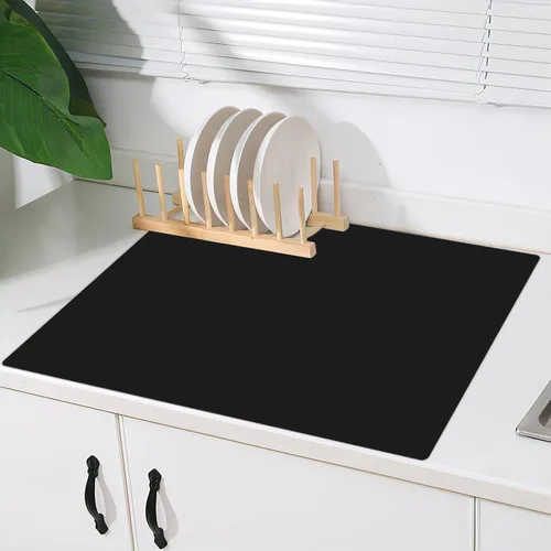 Miniatura 29 de Tapete de silicona súper grande, 120 x 24 pulgadas, tapete de silicona para encimera de cocina, tapete antideslizante resistente al calor, tapete