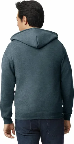 Miniatura 3 de Gildan Sudadera con capucha y cremallera completa para hombre
