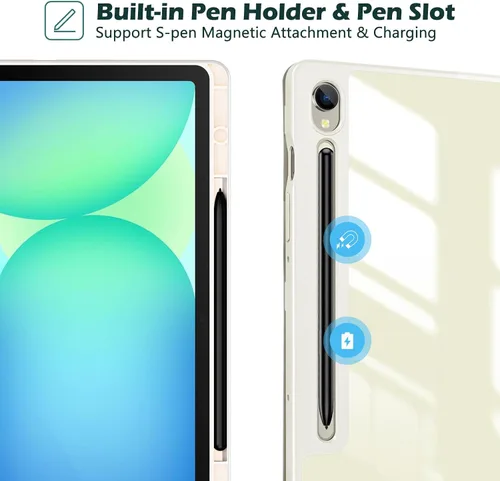 Miniatura 6 de ProCase Funda protectora para Galaxy Tab S10 FE 2025 / S9 FE 10.9 pulgadas / Tab S9 11 pulgadas 2023, cubierta inteligente de soporte delgado