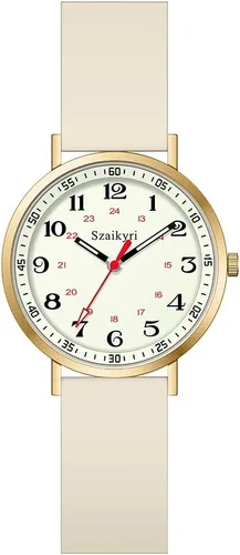Miniatura 12 de Szaikyri Relojes de enfermera para mujeres, profesionales médicos, estudiantes con esfera de hora militar luminosa y fácil de leer, reloj deportivo