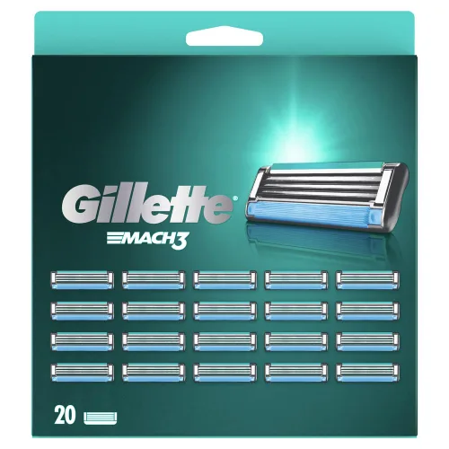 Miniatura 5 de Gillette Mach3 - Cuchillas de repuesto para hombre, el embalaje puede variar, fresco, 4