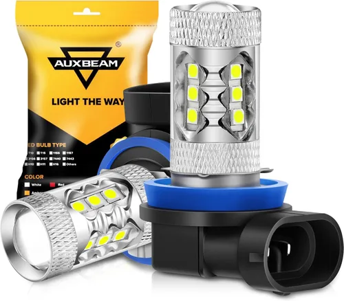 Miniatura 5 de Auxbeam H 11 Luz antiniebla, Azul hielo