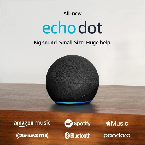 Miniatura 4 de Echo Dot con bombilla inteligente de color Amazon Basics