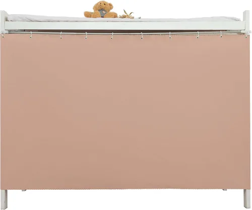 Miniatura 11 de Cortinas Opacas de Servicio Pesado para Litera Inferior, Toldo de Privacidad Tamaño Twin para Casa/Dormitorio Universitario, 1 Panel, Beige