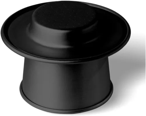 Miniatura 4 de Birdee Gotero de café vietnamita de aluminio – Negro, 6 onzas, filtro Phin, ligero y portátil, perfecto para Ca Phe Sua Da, uso doméstico, viajes