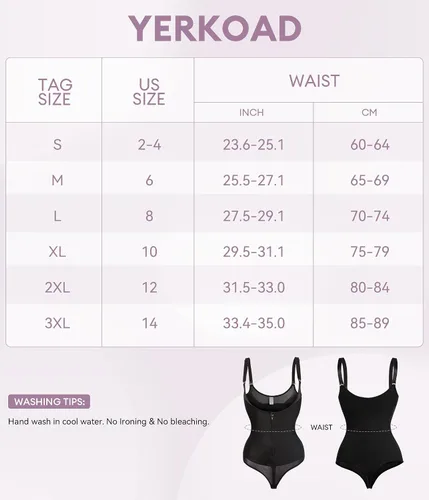 Miniatura 6 de YERKOAD Fajas moldeadoras de látex para mujer, moldeador de cintura de cuerpo completo, fajas colombianas con cremallera y corsé de busto abierto