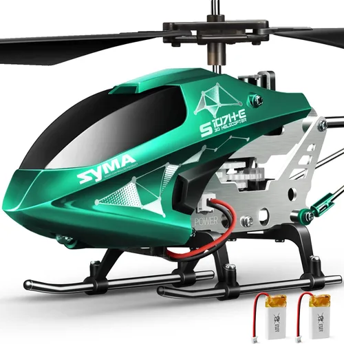 Miniatura 14 de SYMA S107H-E Helicóptero RC para niños de 8-12 años y principiantes, helicóptero de control remoto con retención de altitud, 2 modos de velocidad