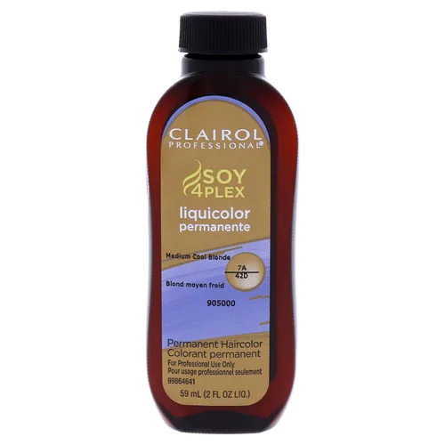Miniatura 2 de Clairol Professional Permanent Liquicolor for Medium Blonde to Neutral Blonde Hair Color with 100% Gray Coverage Packaging May Vary 7A Rubio
