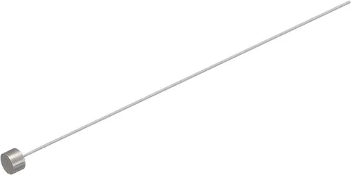 Miniatura 3 de uxcell Pasadores de eyector rectos, 0.020 in (1/64 ") de diámetro. Punzón de punta redonda de acero 65Mn 100 mm (4 ") de largo para mantenimiento