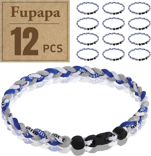 Miniatura 20 de Paquete de 12 collares de béisbol de alta calidad, collares deportivos multicolor de 18 pulgadas, ideal para regalos de equipo de béisbol, recuerdos