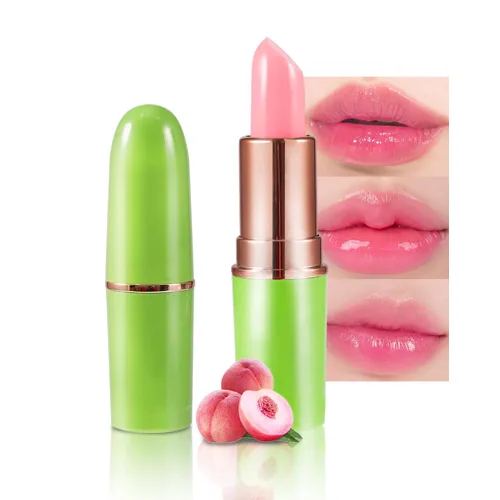 Miniatura 14 de BINGBRUSH PH Mood Peach - Juego de pintalabios que cambian de color, bálsamo labial y brillo de larga duración (03# Coral Kiss, 1 unidad