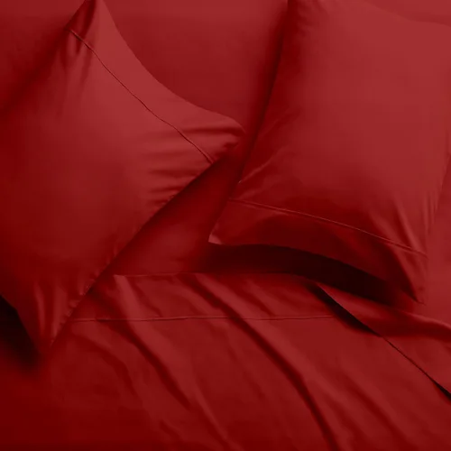Miniatura 4 de 1000-Thread Count 100% Egyptian Cotton Twin Sheet Set, Soft Breathable Sateen Weave Long Staple Cotton, 1000-TC Pure Cotton, Fits Mattress 15" Deep
