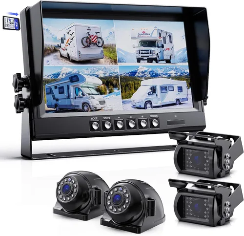 Miniatura 12 de eRapta ERT01 Cámara de respaldo HD para placa de matrícula de visión trasera cámara de reversa universal para camioneta, automóvil, SUV, ángulo