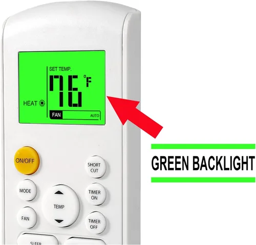 Miniatura 3 de Mando a distancia de repuesto para aire acondicionado Midea MRCOOL FRIMEC Klimaire RG57B1/BGE RG57B2/BGE RG57B/BGE RG57/BGE RG57A6/BGEF RG57A7/BGEF