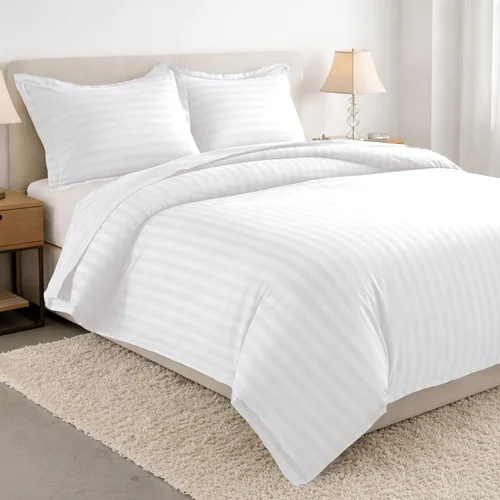 Miniatura 13 de Elegant Comfort Silky-Soft - Juego de funda de edredón de 3 piezas, calidad hotelera, 1500, sin arrugas, tamaño matrimonial/queen, color negro