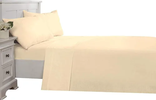 Miniatura 83 de Epic Cotton Juego de sábanas de 6 piezas, 100% algodón egipcio, de lujo, súper suave, bolsillos profundos de 12 pulgadas, tamaño King, 1000 hilos