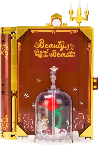 Miniatura 9 de Juego de bloques de construcción de libro de cuento de hadas, juguetes de construcción, juguetes educativos, regalo para cumpleaños, Navidad, Año