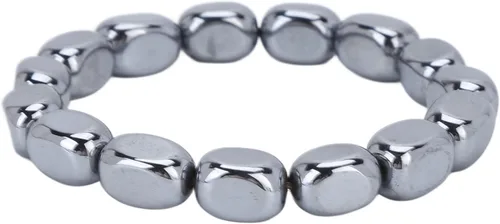 Miniatura 7 de Terahertz - Collar de piedra de energía, de moda, con cuentas naturales elásticas sueltas, para mujeres y hombres