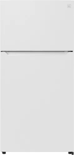 Miniatura 13 de Kenmore Refrigerador de montaje superior de 33" con congelador - Estanterías ajustables, cajones con control de humedad, máquina de hielo opcional
