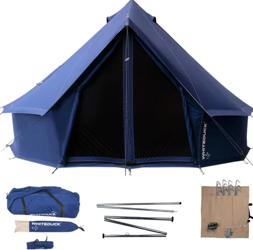 Miniatura 12 de Whiteduck Regatta - Tienda de campaña de lona con toma de estufa, impermeable, para 4 temporadas; para campamento de lujo en exteriores y glamping