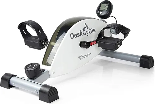 Miniatura 11 de DeskCycle Ejercitador de pedal para bicicleta debajo del escritorio, bicicletas estacionarias para el hogar y la oficina, versiones de altura