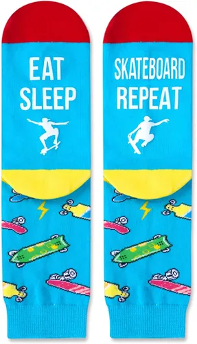 Miniatura 4 de Zmart Regalos divertidos para volar, correr, softbol, voleibol, patineta, calcetines de piloto
