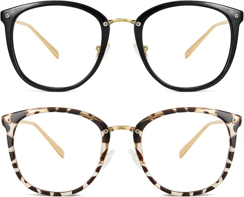 Miniatura 11 de Cyxus gafas de luz azul para mujer, gafas de computadora de moda para oficina reducen la fatiga ocular, anti migraña para trabajo y lectura