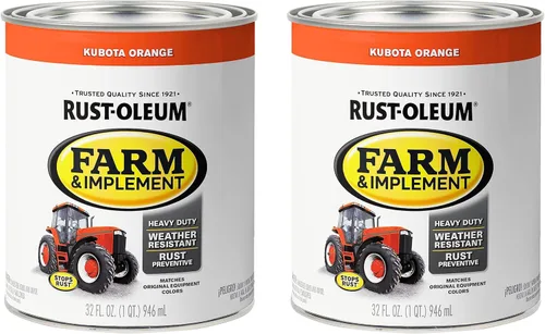Miniatura 84 de Rust-Oleum 280131-6PK Pintura en aerosol para granjas e implementos, 12 onzas líquidas, color azul Ford, paquete de 6 Ford azul