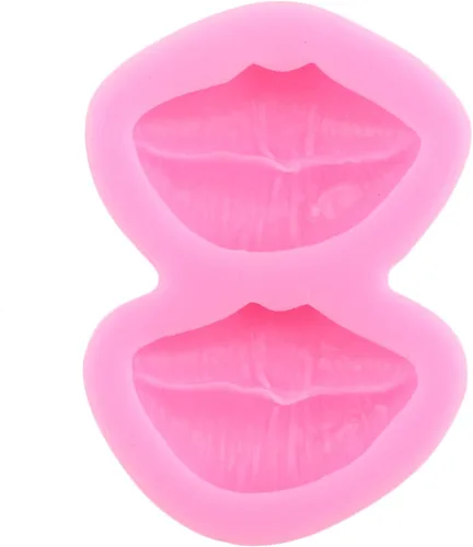 Miniatura 8 de Moldes de silicona para labios para fondant, colección de besos de labios, moldes de fondant para el día de San Valentín, para decoración