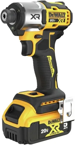 Miniatura 3 de DEWALT Taladro de Impacto 20V MAX, Inalámbrico, 3 Velocidades, 2 Baterías y Cargador Incluidos (DCF845P2)