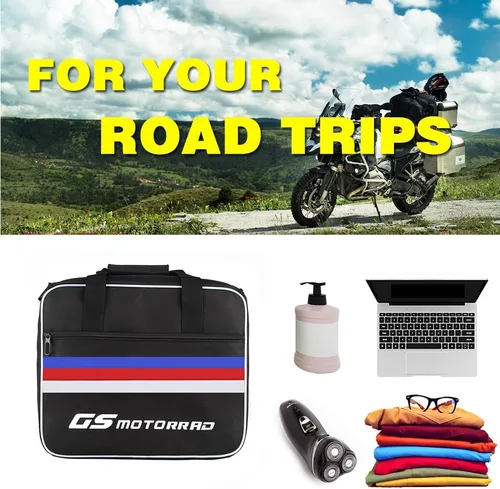 Miniatura 3 de Bolsa de Equipaje Interior de Motocicleta Expandible Estuche Superior Pannier Bolsa de Sillín Para BMW R1200GS R1250GS ADV LC 2004-2022 F850GS