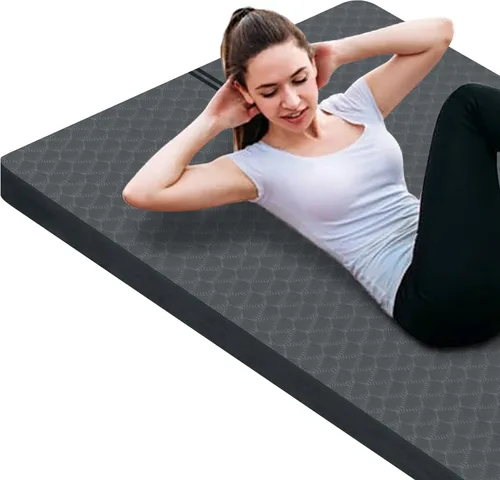 Miniatura 33 de nuveti Tapete Grande para Ejercicios - Tapete de Yoga de 15mm/20mm/30mm de Grosor Tapete de Ejercicios para Fitness, Yoga, Pilates, Estiramientos