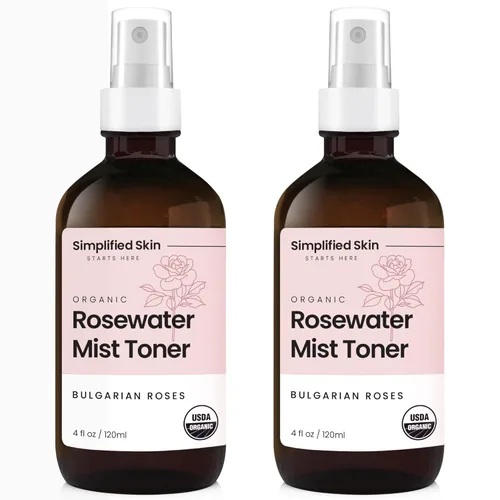 Miniatura 14 de Spray de agua de rosas y glicerina, hidratante y refrescante para rostro y cabello, tónico facial con ácido hialurónico para calmar, suavizar