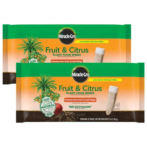 Miniatura 15 de Barras fertilizantes 100396 de Miracle-Gro para árboles frutales y cítricos, paquete de 12, 12