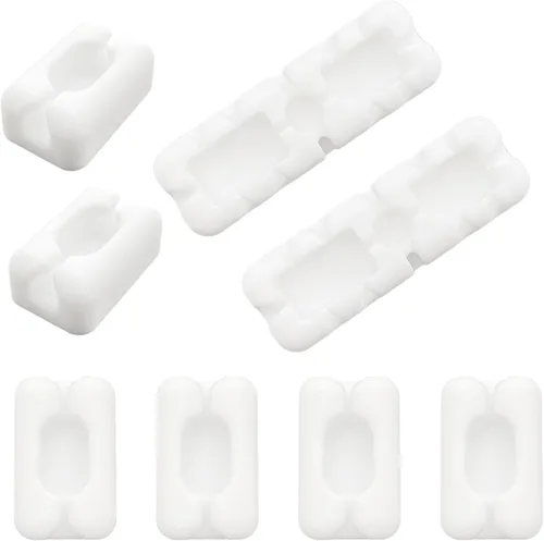 Miniatura 7 de Organizador de cables de silicona para cables, clips de cuerda de luz, organizador de cables de electrodomésticos, organizador de cables