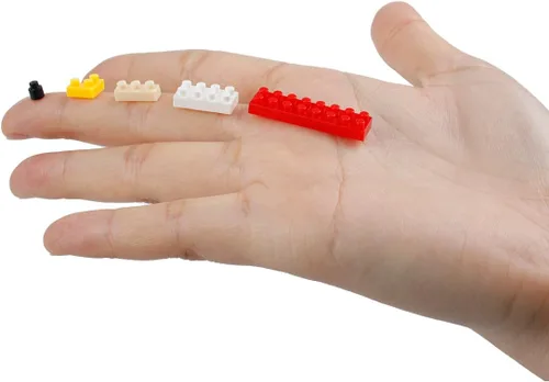 Miniatura 2 de Larcele 988 Piezas Micro Bloques de Construcción Mini Puzzle Building Toy Ladrillos KLJM-02 (castillo de princesa)