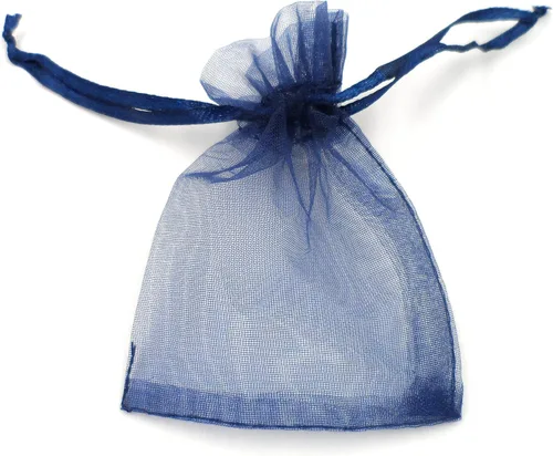 Miniatura 12 de ATCG 50 bolsas de organza grandes con cordón de 8 x 12 pulgadas, decoración de festivales, bodas, fiestas, bolsas de maquillaje (blanco)