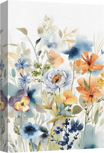 Miniatura 37 de SIGNFORD Lienzo impreso para pared, acuarela, floral, retro, abstracto, naturaleza, desierto, ilustraciones florales botánicas, arte moderno