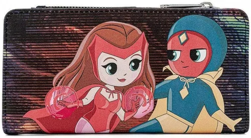 Miniatura 3 de Loungefly Cartera de piel sintética Marvel Wanda Vision Chibi Varios