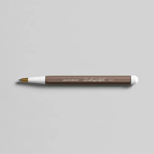 Miniatura 8 de LEUCHTTURM1917 - Bolígrafo de escritura Drehgriffel (azul marino) - Bolígrafo de gel con tinta negra incluida